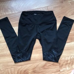 Reebok black workout pants/leggings
